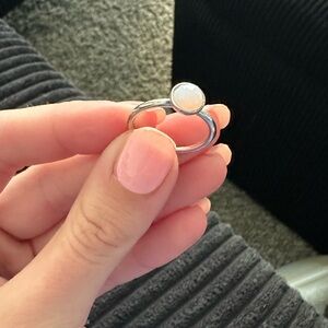 Pandora colored stone ring